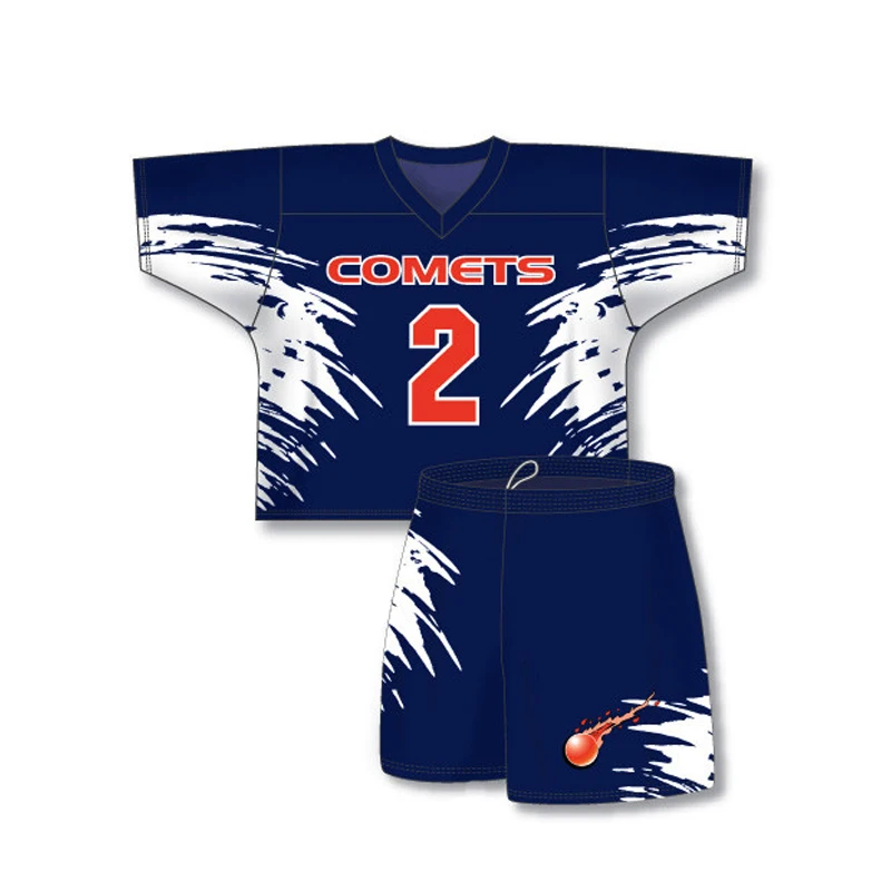 Wholesale Cheap Custom Best Quality Sublimated College Youth Lacrosse Uniforms Custom Designs for Men Sportswear 100% Polyester