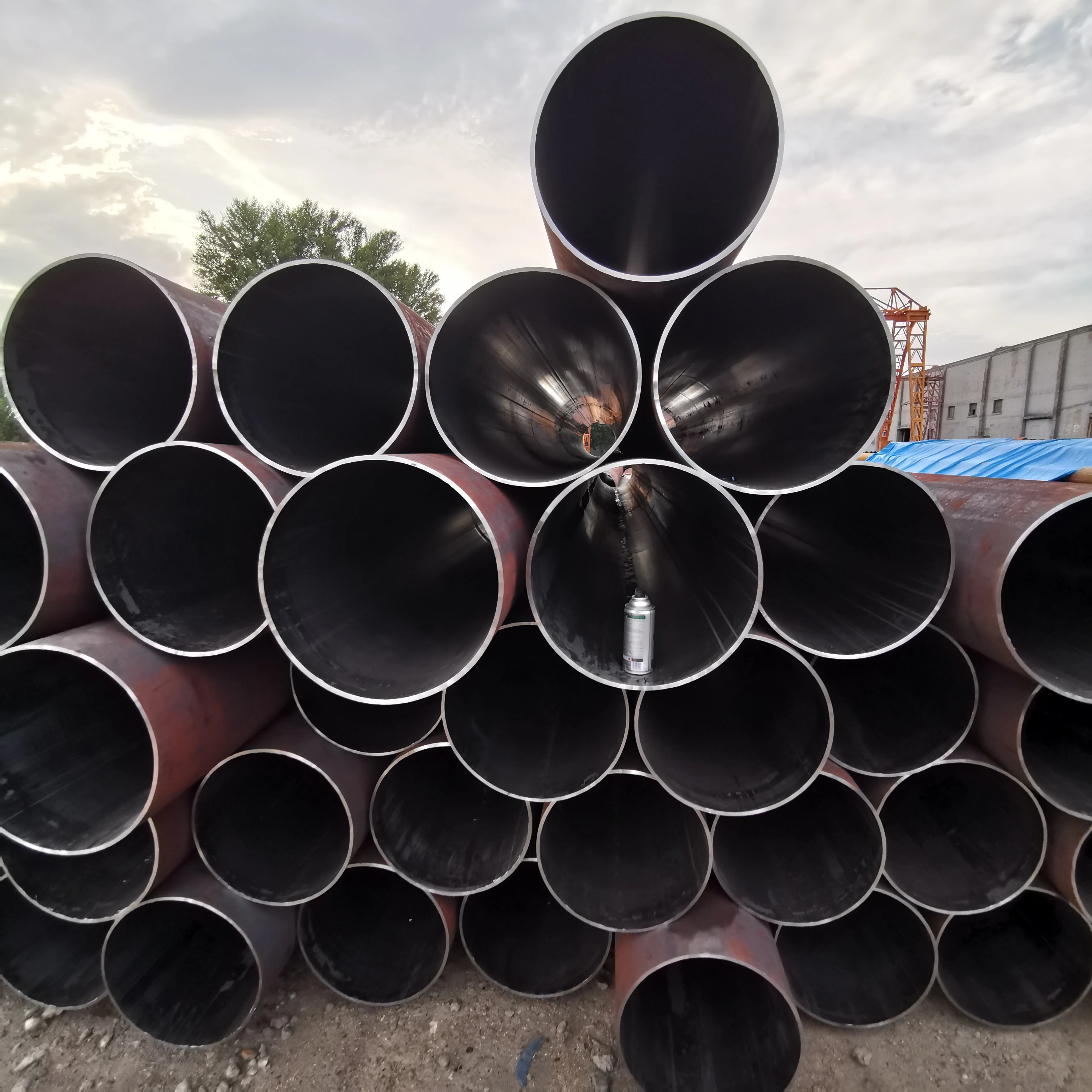 JIS G3429 STH 22 Gas Cylinder Steel Pipe Grade 34CrMo4 14 Inch Alloy Seamless Steel Pipe