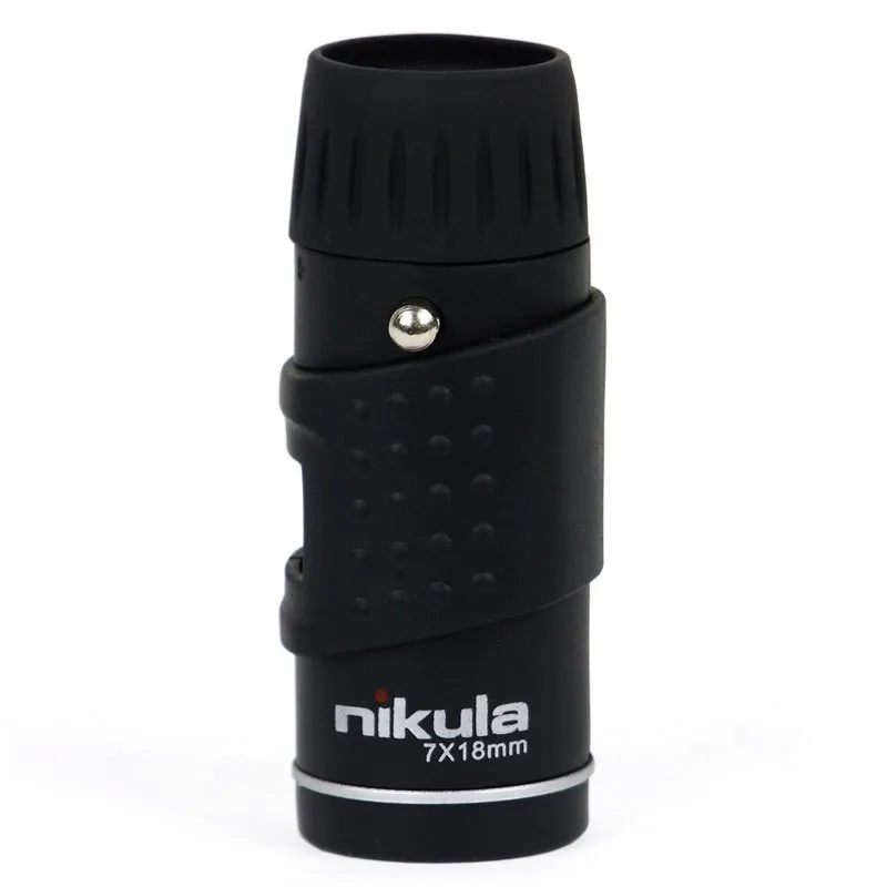 Nikula 7X18 Pocket Monocular automatic focus Mini telescope for Outdoor Camping necessary Low weight With carry pouch Teleskop