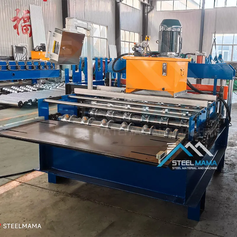 Hot Sales Easy to Operate Automatic Hydraulic Metal Roof Sheet Crimping Roll Forming Making Machine
