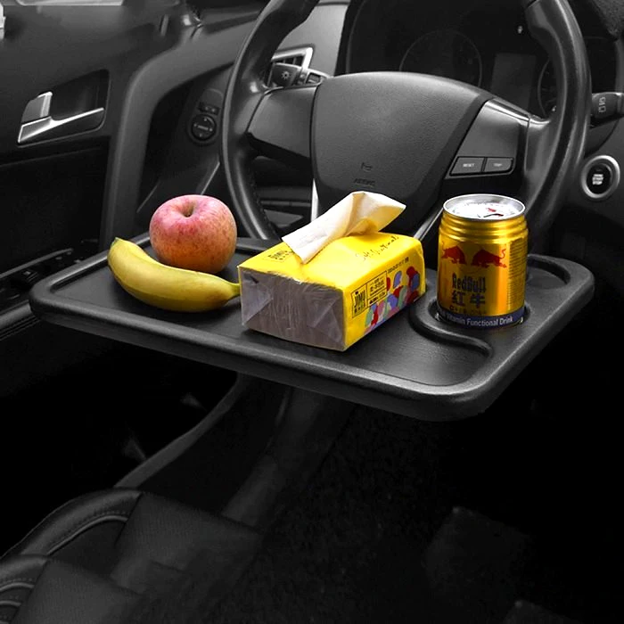 TaiHai Portable laptop car tray desk car steering wheel multi tray 42.5*28.5CM car steering wheel table