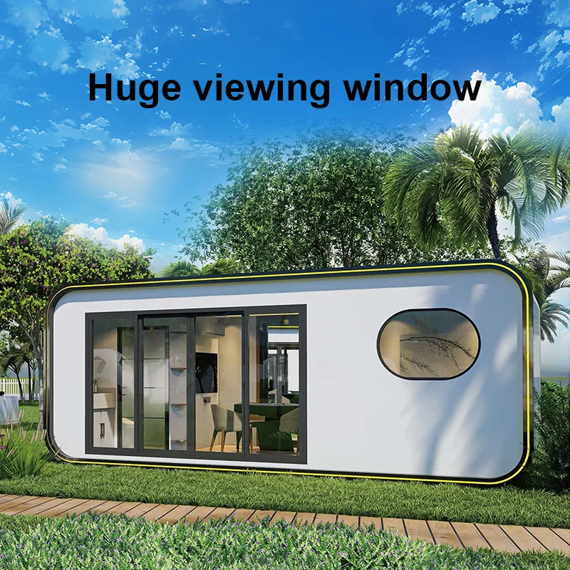 Van Modular Homes China Prefabricated Wooden Capsule House Container Luxury Modern  Japanese Style House