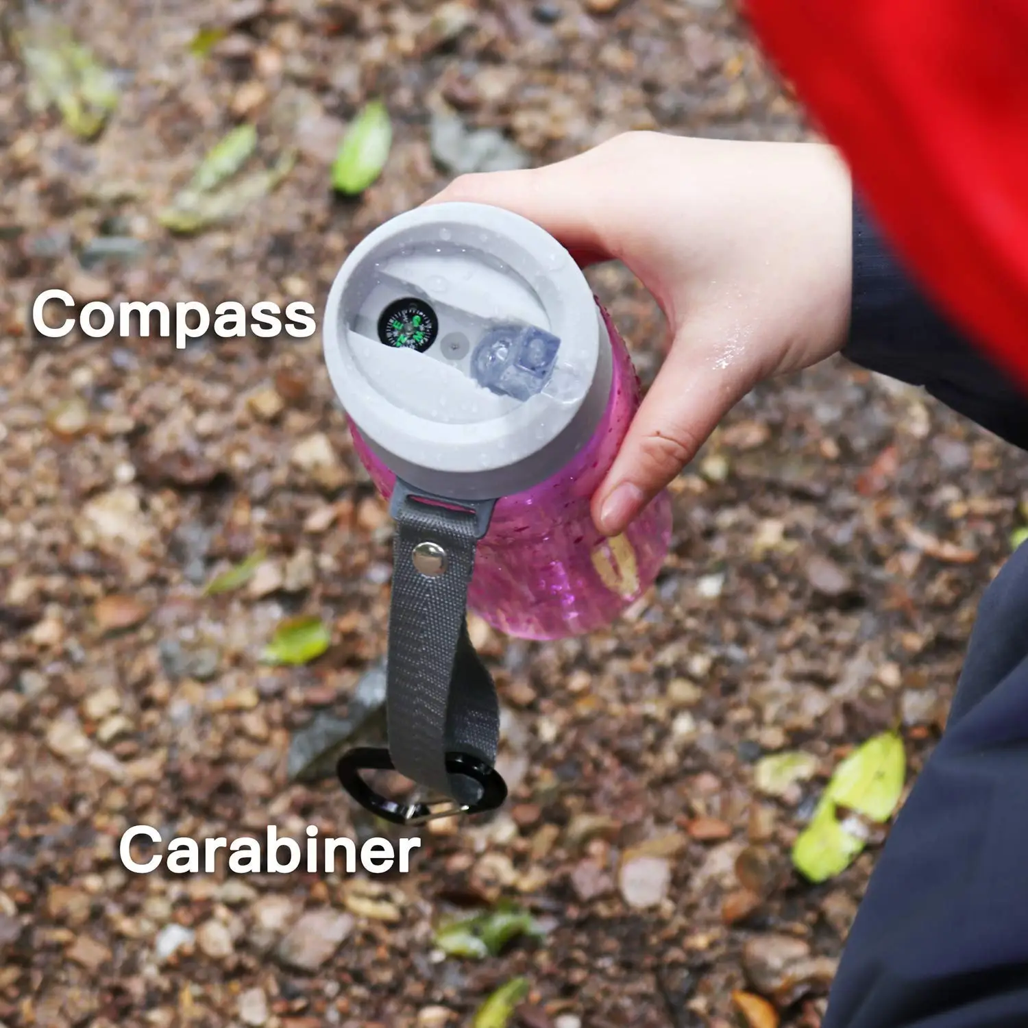 China Oem Outdoor Portable Logo Outdoor Drinking Replaceable Water Bottle Filtering System With Alkaline Filter