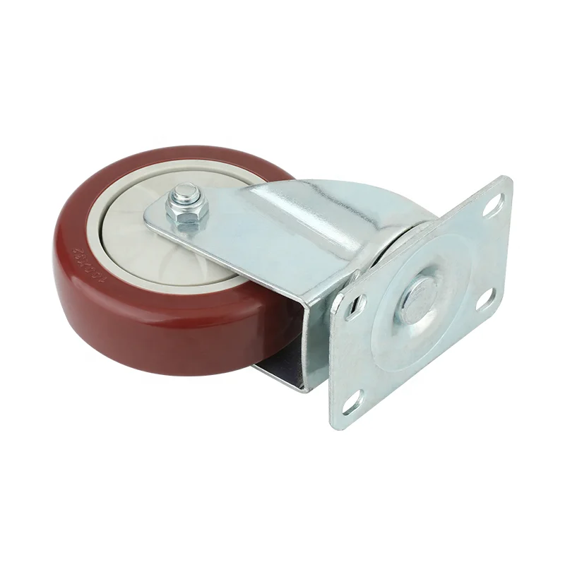 
Uholan PVC 4 inch swivel caster wheels 