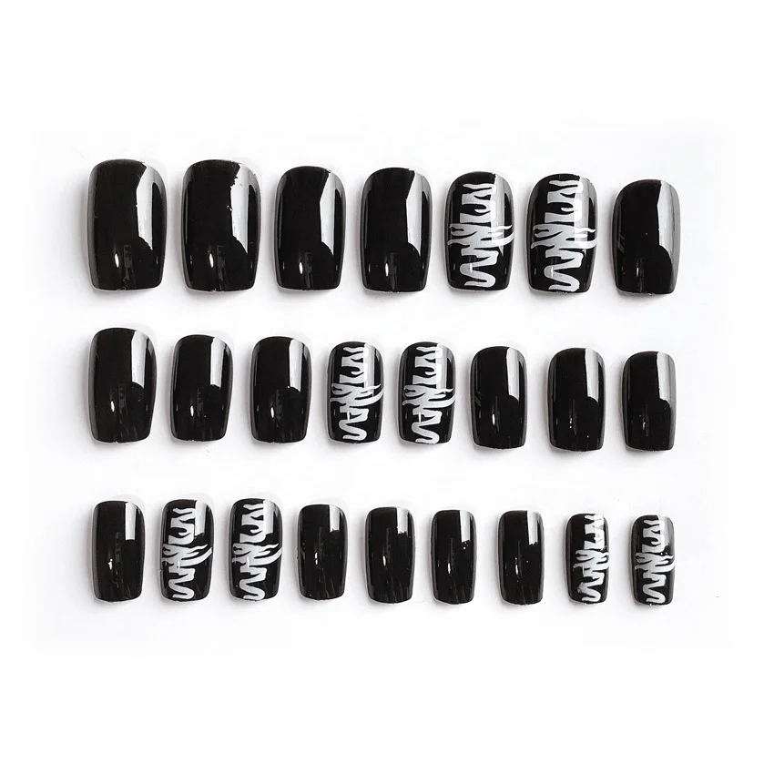 24pcs Nails Best-selling beauty personal care press on nails nail art Artificial Fingernails