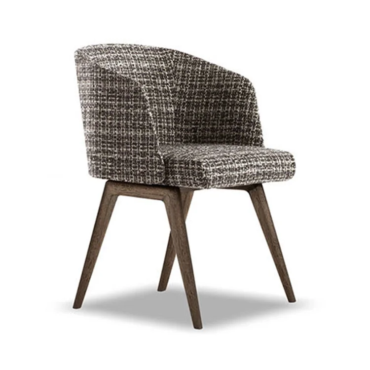 Italian Style Dining Room Furniture Nordic Restaurant Modern Funiture Fabric Dining Chairs