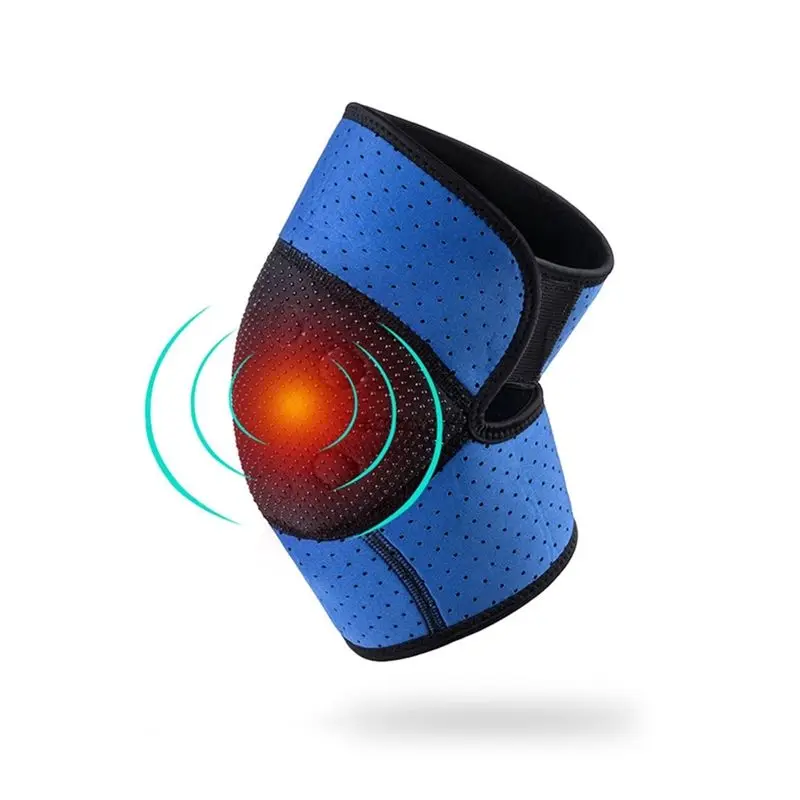 Adjustable Magnetic Therapy Knee Brace Pads Sleeve Tourmaline Self Heating Knee Support