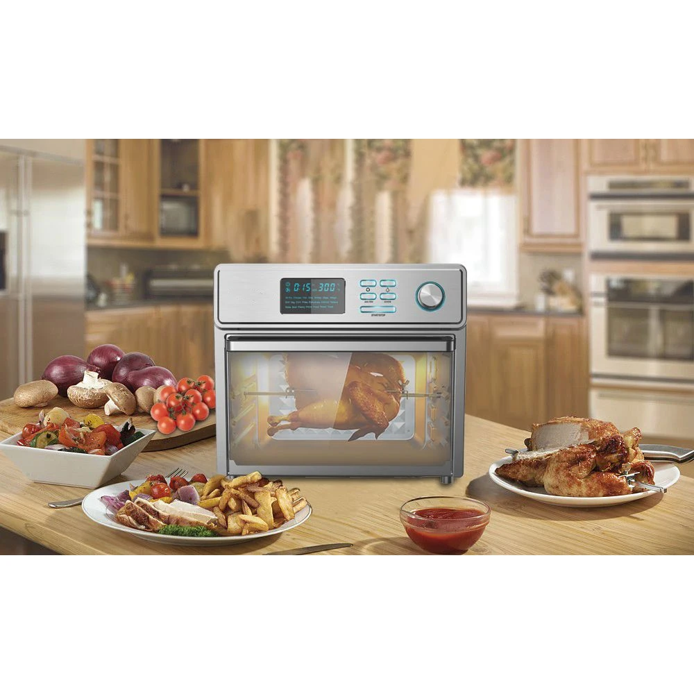 Shiren best air fryer convection oven toaster oven,largest air fryer oven made 25L