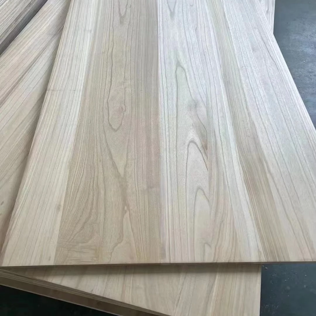 Цена купить Paulownia край склеенные доски оптом из массива дерева доска для продажи