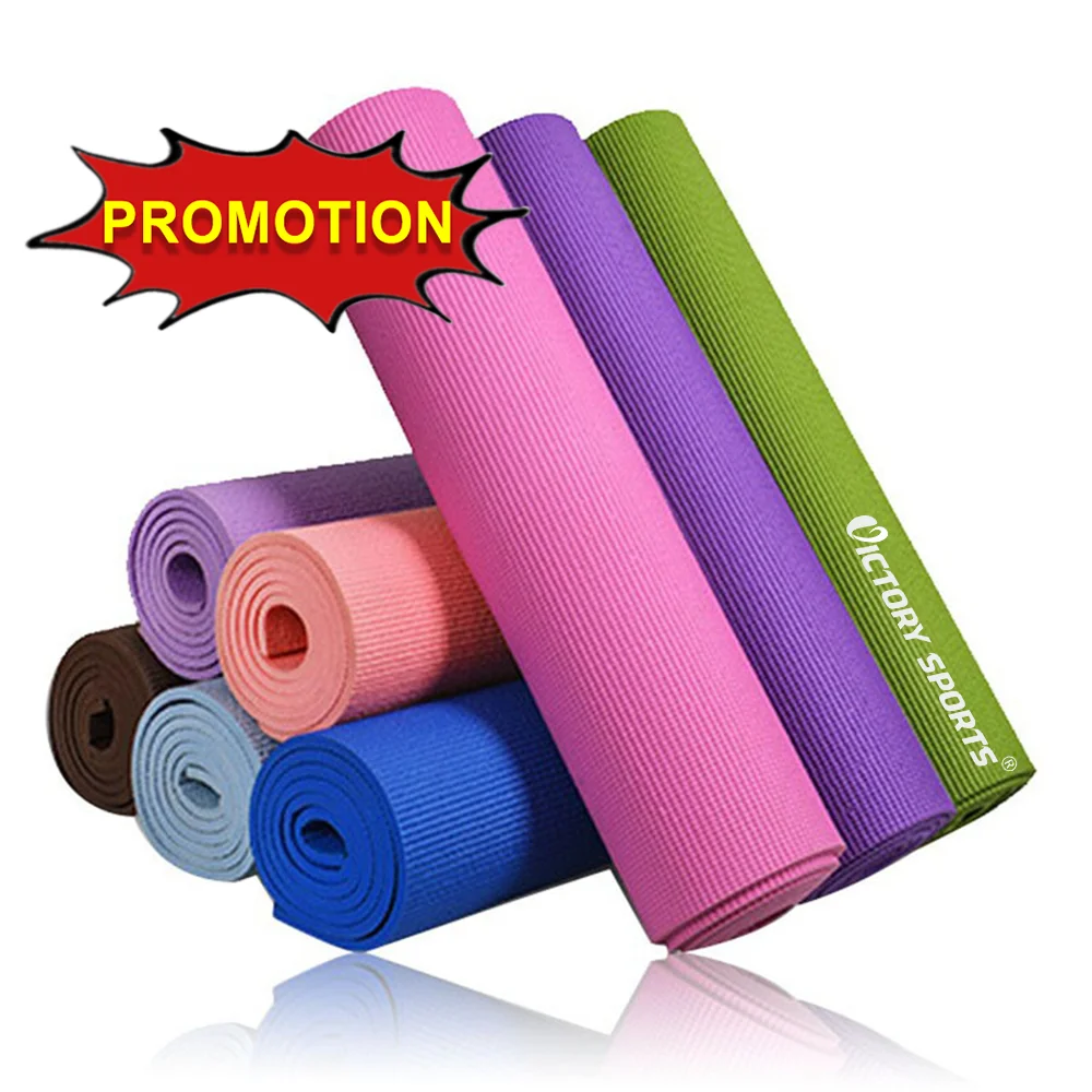 Trending products cheap thickness 3/6/8/10mm PVC fitness yoga mat for sale