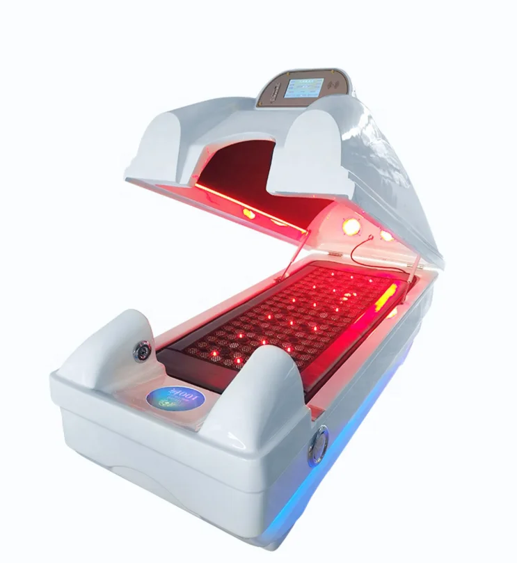 electrical infrared ray ozone music slimming massage dry sauna spa bed capsule with graphene heater