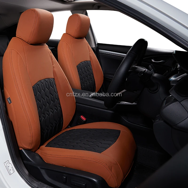 Leather Car Seat Cover Set Full Set Auto Car Seat Cover for Protecting Original Car Seat