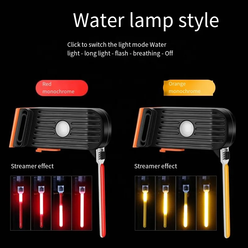 Cycling Dripping Taillight Waterproof Cob Seat Tube Installation Bicycle Accessories LED Rear Light USB Led Bicycle Tail Light