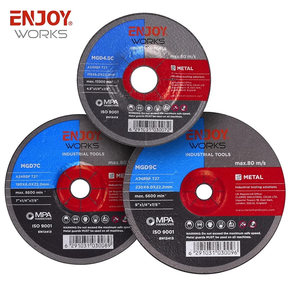 4.5inch 115mm Vacuum Brazed Diamond Metal Cutting Disc Cut Wheel Blade Cutting Steel Tube / Iron Rebar / Angle Steel