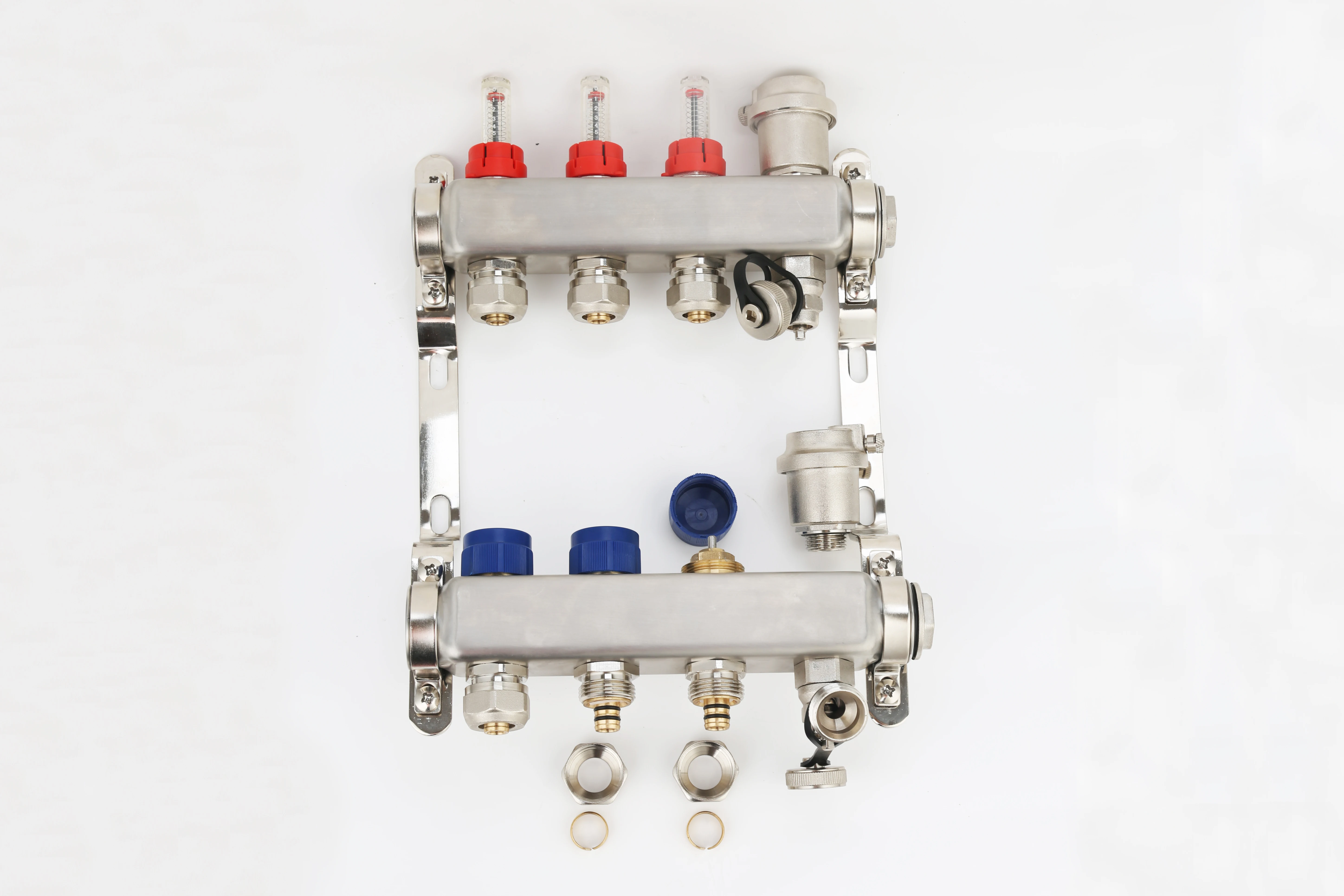 ZL-1175E нержавеющий manifold pex Напольное отопление пола коллектор