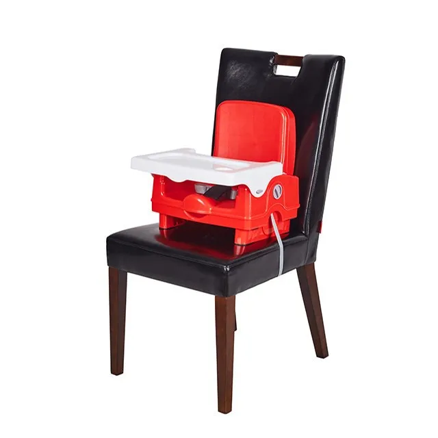 High Quality Fold-up design Popular plastic baby dining chair booster seat