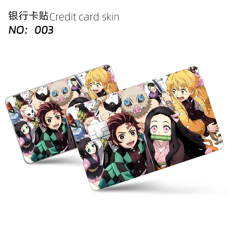 Ready to Ship credit card skin stickers and anime style stickers  and credit card stickers