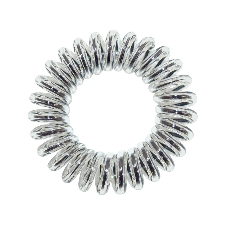 Women hair band  elastic hair rubber band Telephone Line Phone Cord Spiral Hair Tie