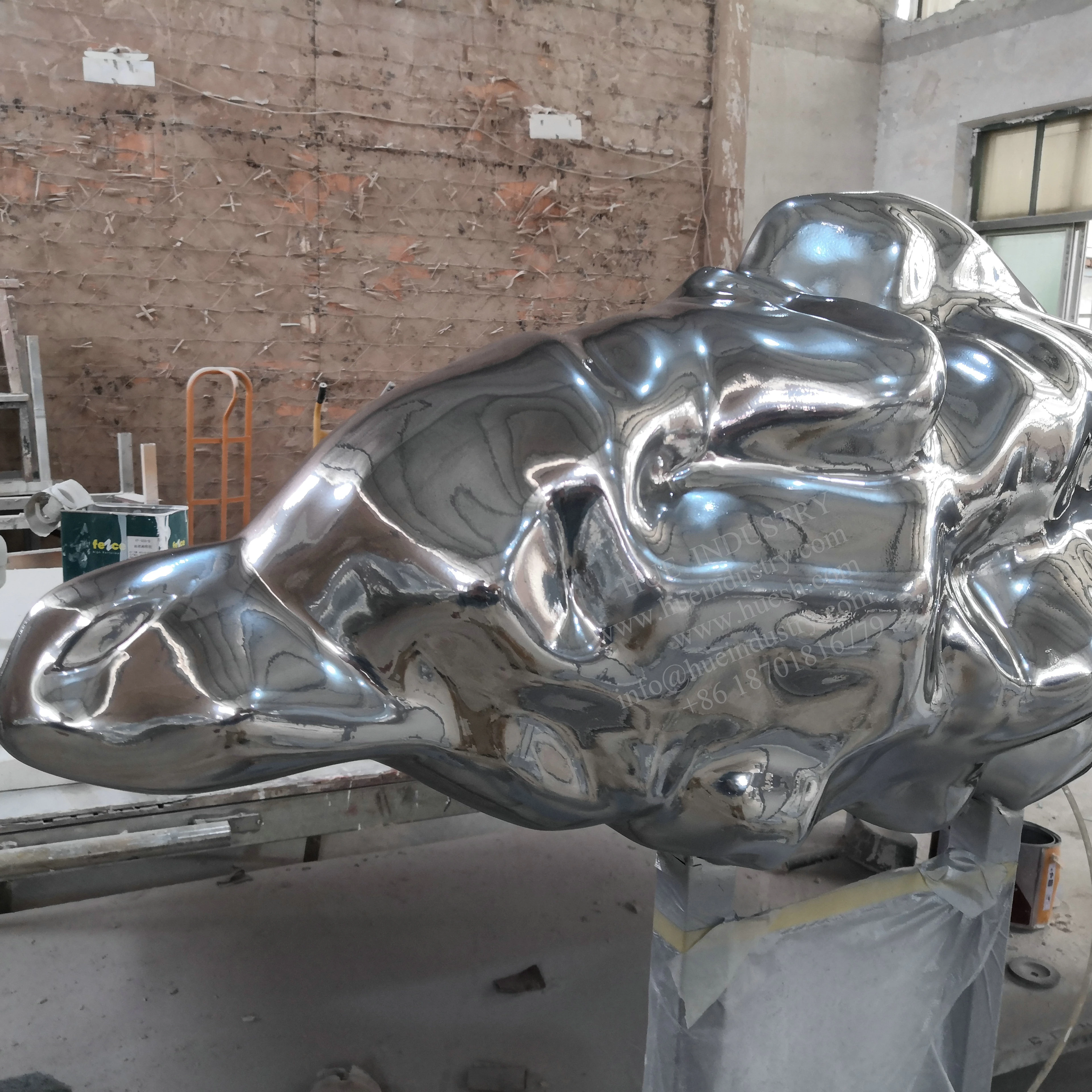 Mirror chrome paint easy coating brush chrome paint D