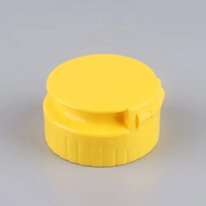 38/400 food grade custom plastic honey cap ketchup bottle plastic containers screw top flip cap