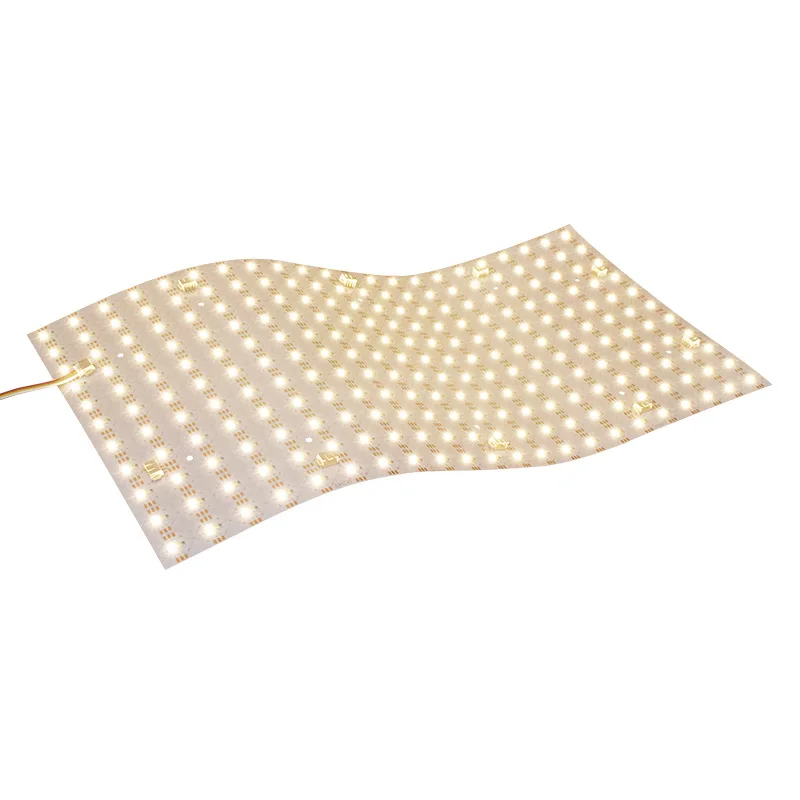 Flexible LED Panel Sheet DC24V Ultra High CRI LED Sheet 6000K RGB LED Board Lighting