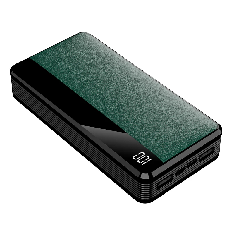 Large-capacity 2A power bank display portable power bank fast charge 20,000 mAh