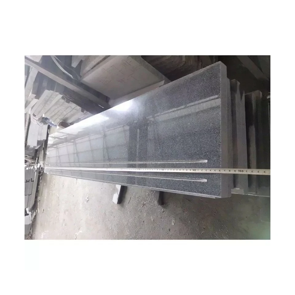 G654 Dark Grey Granite Watertable Sills Window Sills With Drill Cut