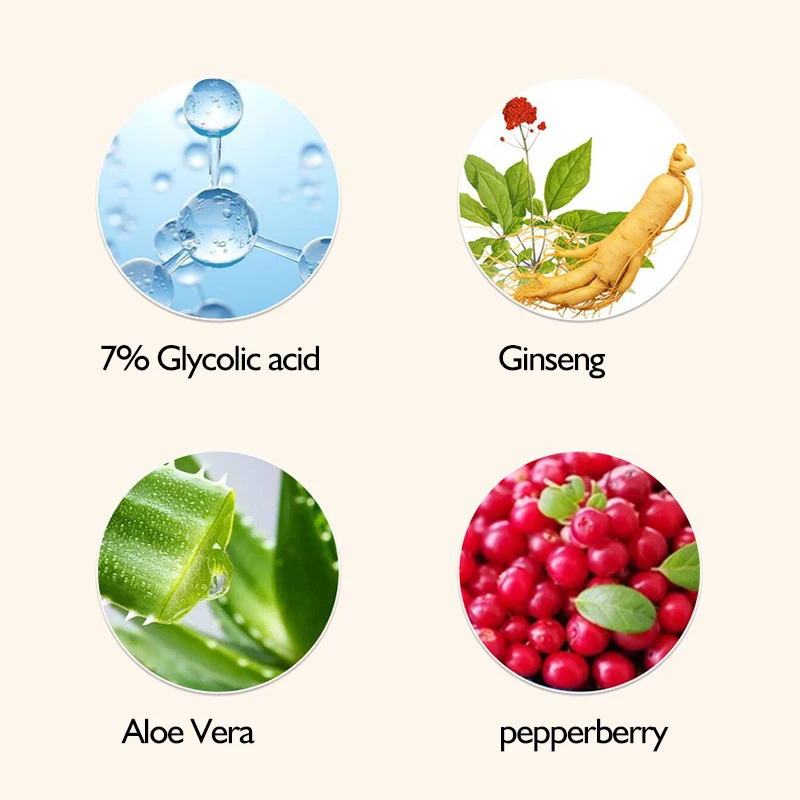 Glcolic Acid 7% Toning Solution Gentle Exfoliation Improve Skin Condition Brighten Skin Tone Products Original 240ml Face Serum