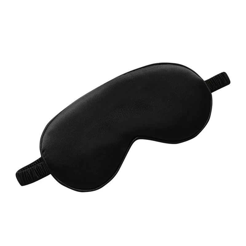 China factory customised logo wholesale super soft silk sleep eye mask sleeping eyemask