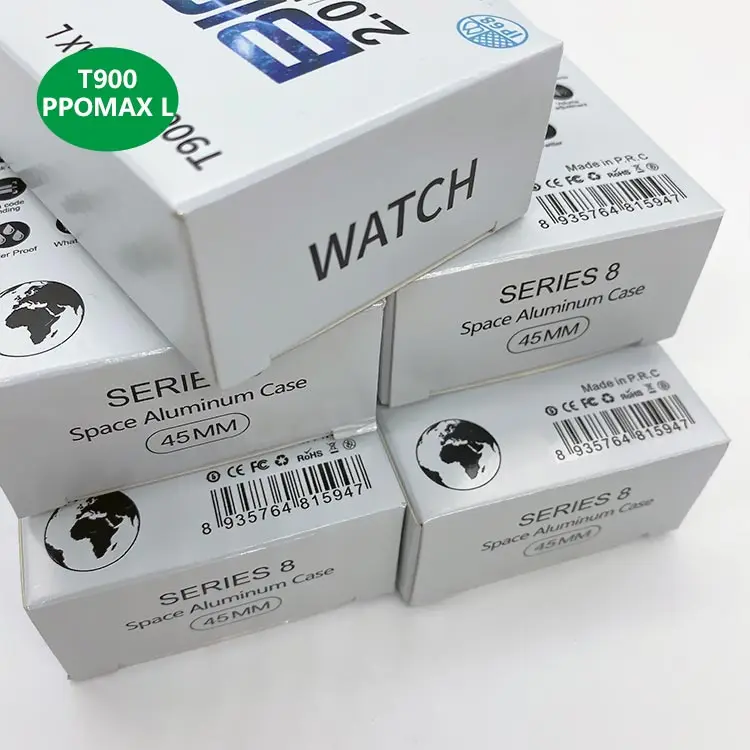 2022 T900promax 2.0 IP68 waterproof GPS Heart Rate Fitness Tracker Series 7 N78 Smart Watch with HD Call Voice