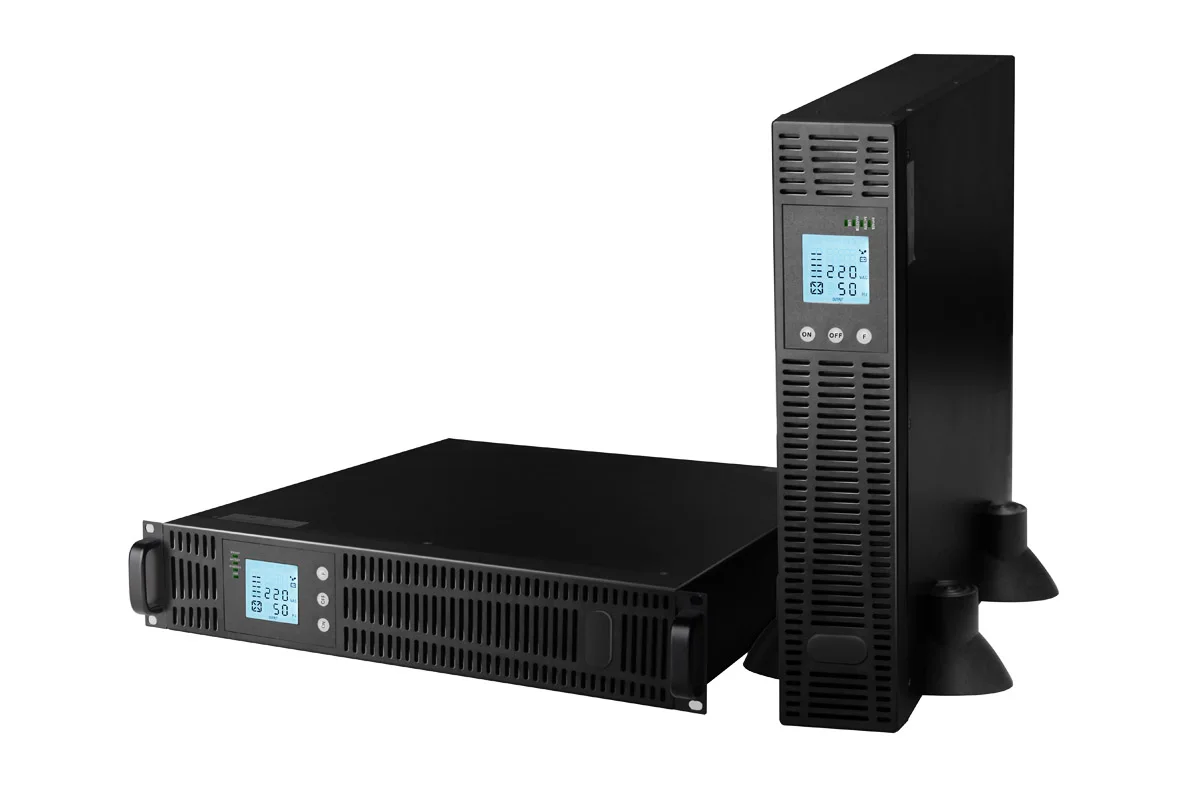 rack mount UPS 2KVA Online Ups uninterrupted power supply pure sine wave with internal battery 48V