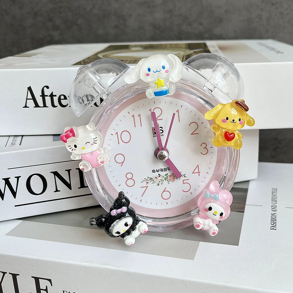 Пользовательские мультфильм офисные милые животные Дети Домашний Будильник Кварцевые часы