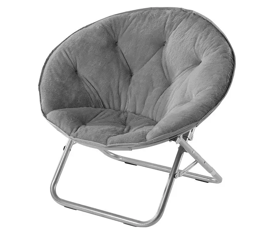 Balcony Leisure Round Moon Folding Chair