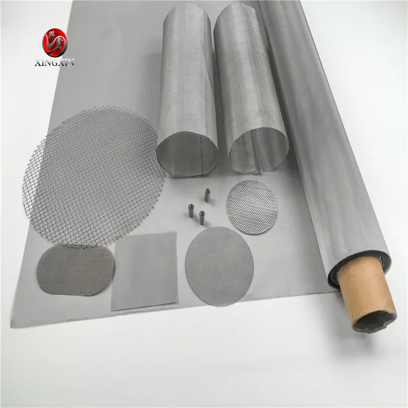 polishing stainless steel cutting filter wire mesh round disc