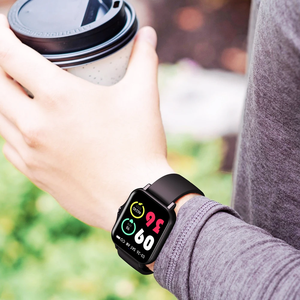 YTGEE Hotsell 2021   GTS 2 Smart Watch IPS Screen Blood Oxygen Smart Wrist Watch 20mm Rechange strap Men Sport