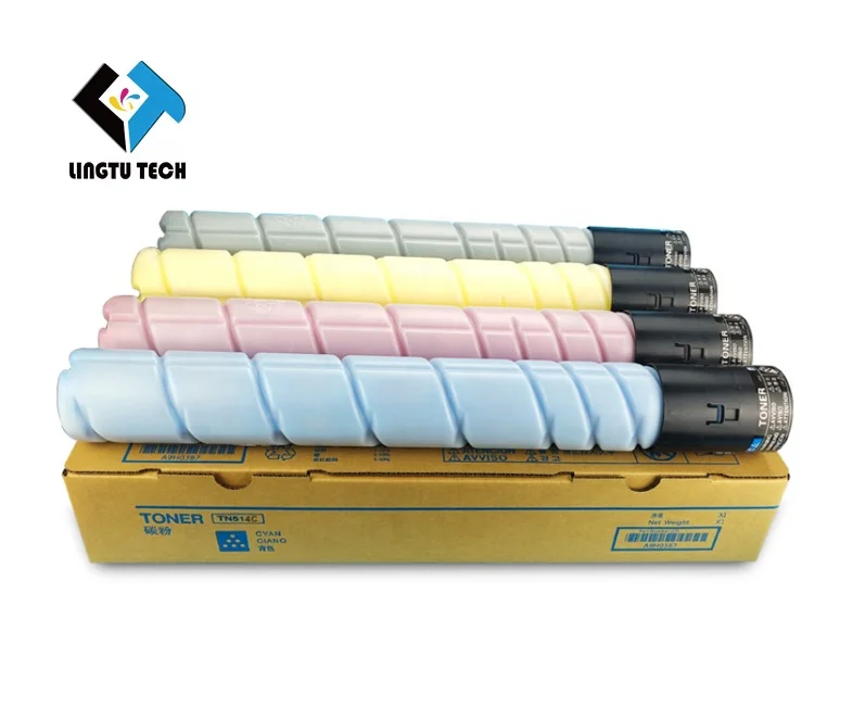 TN514 TN-514 совместимый цветной тонер-картридж для Konica Minolta Bizhub bizhub C458 C558 C658 высококачественный копировальный аппарат