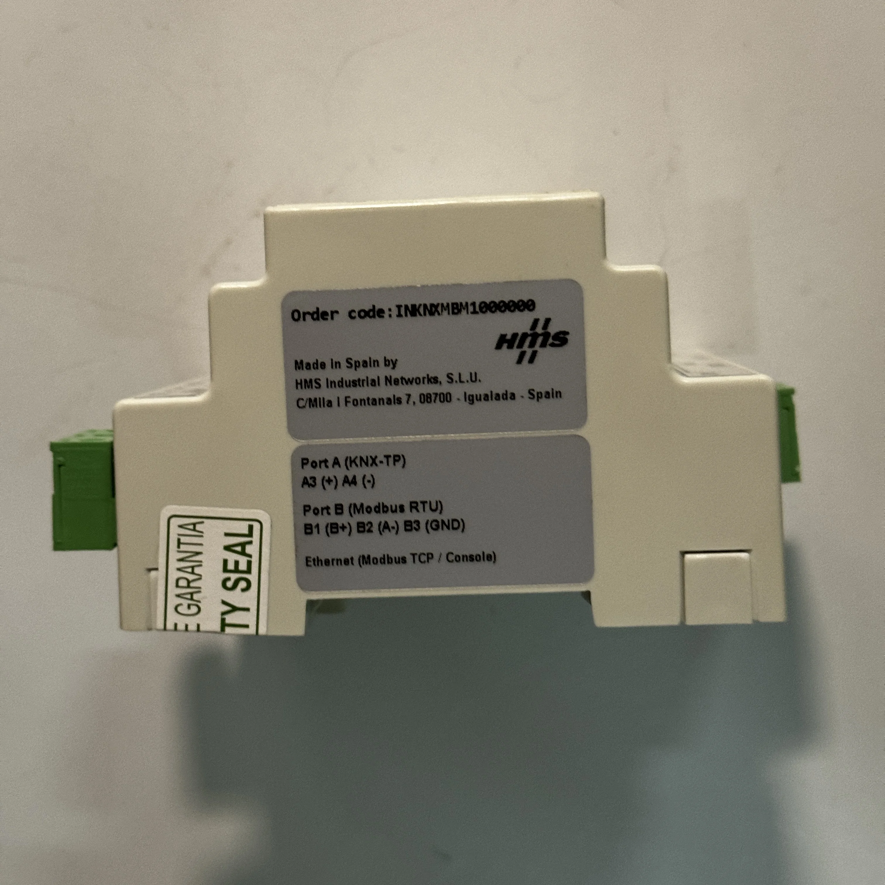 INTESIS IS-IBV6-ETH-KNX-RS485/RS232 Order INKNXMBM1000000
