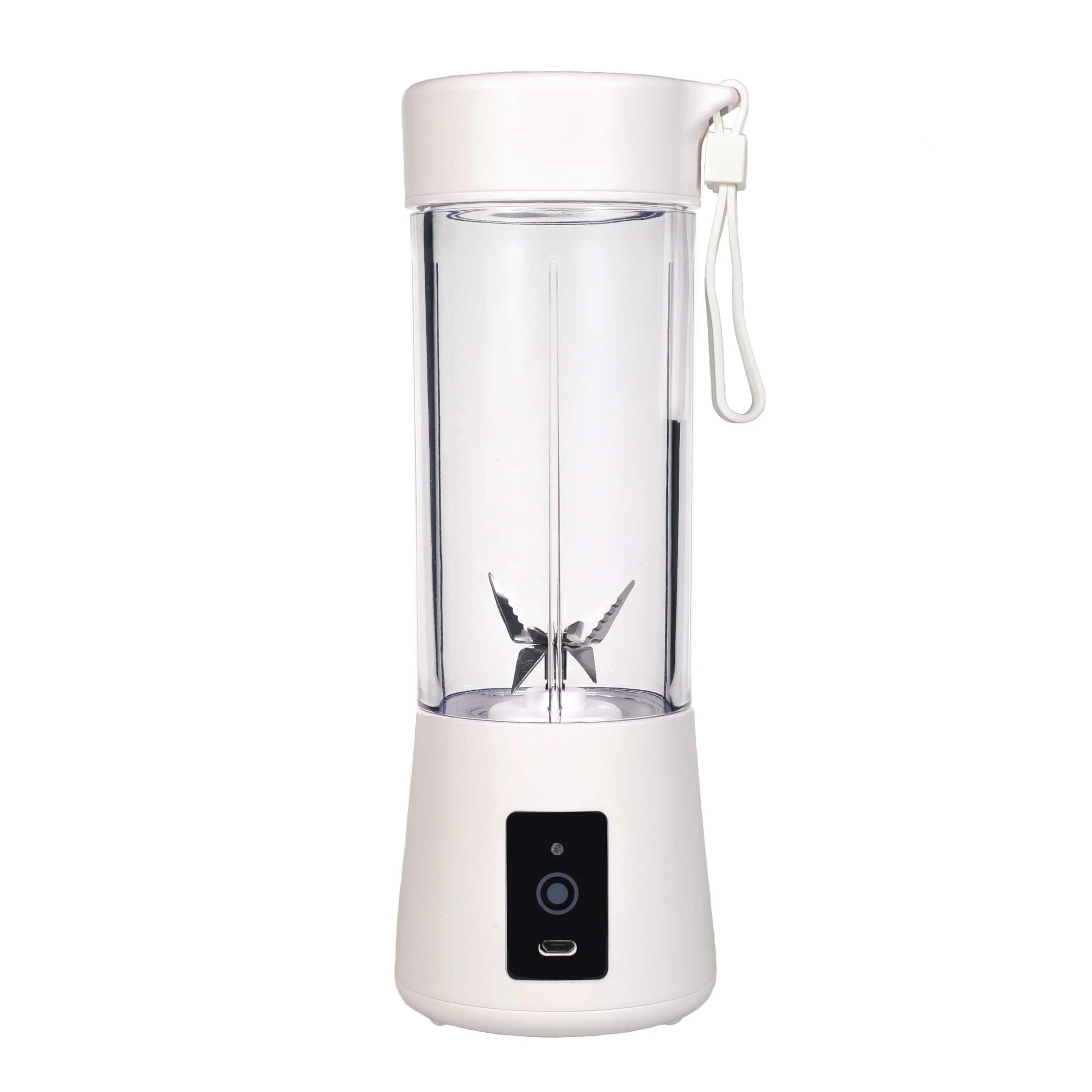 First Piece Special Price 400ml Kitchen Appliance 6 blades Rechargeable Mini Usb Portable Smoothie Fruit Juicer Blender Cup