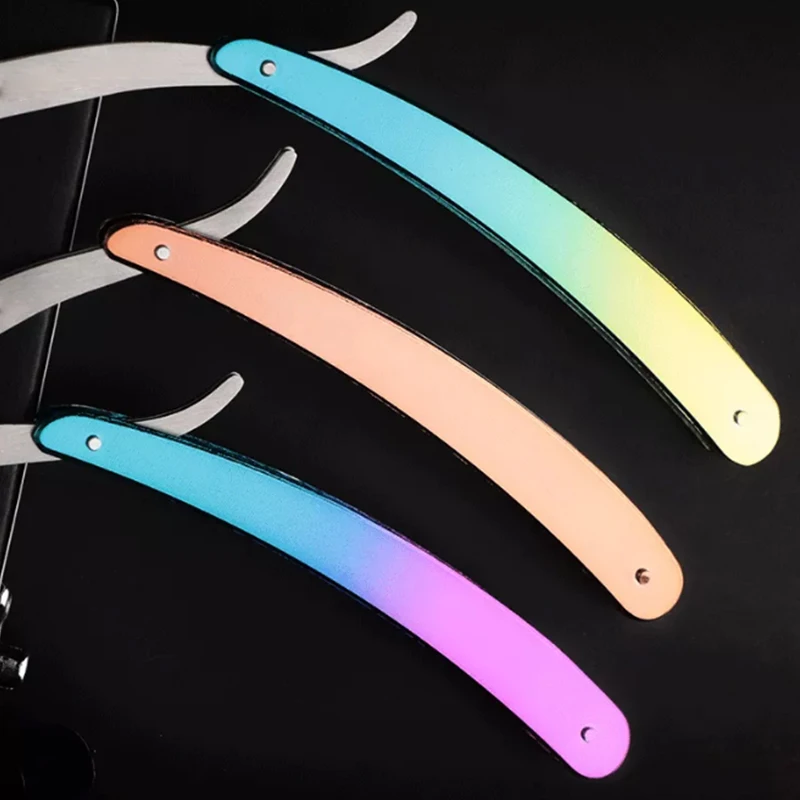 Salon Professional Razor Colorful Straight Razor Wholesales Steel Barber Beard Razor