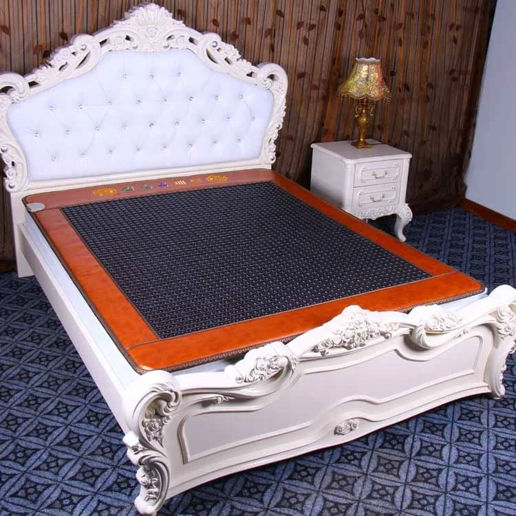 
China massage mattress jade heated photon tourmaline health mattress 