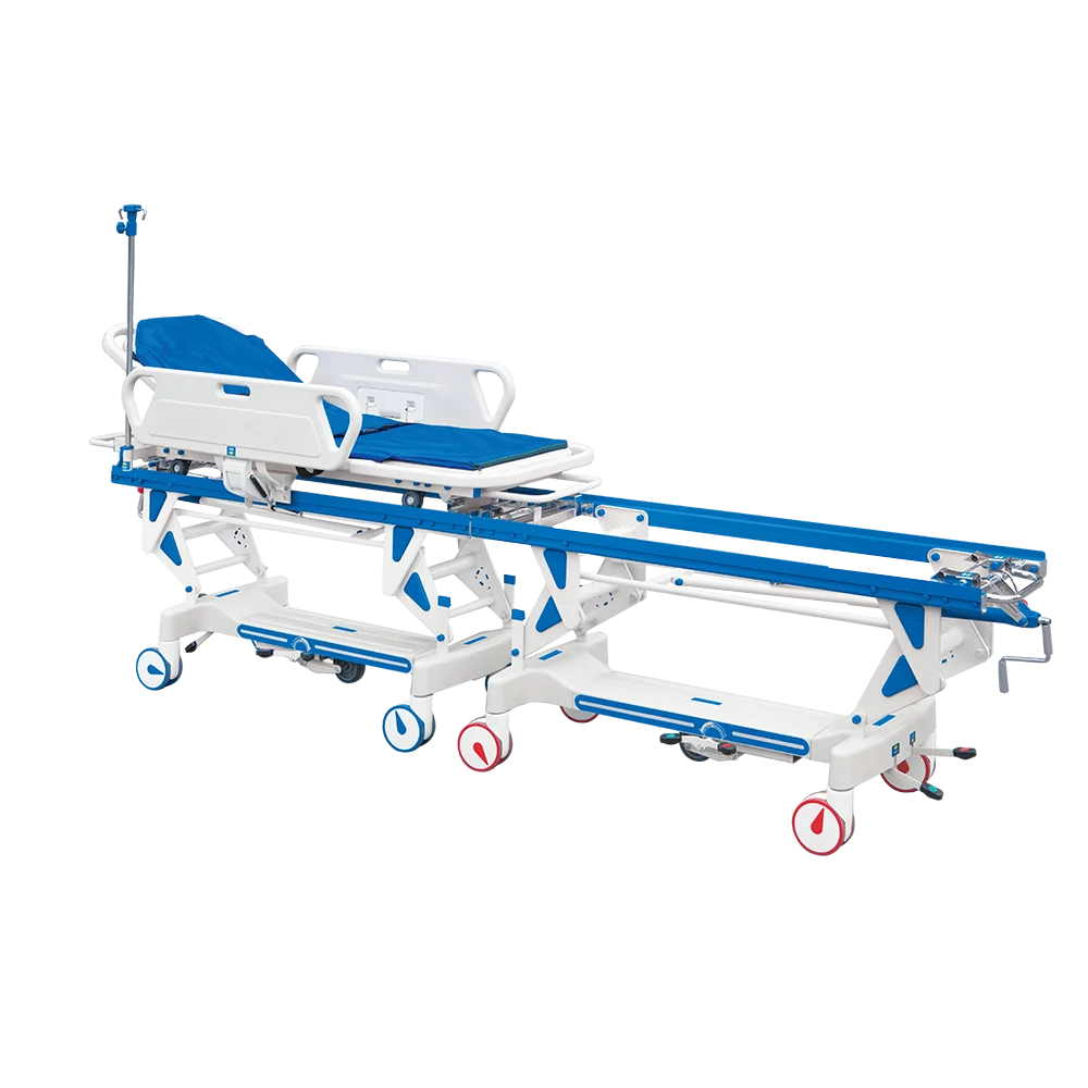 Factory price connecting emergency transfer stretcher Strong ambulance patient stretcher for sale
