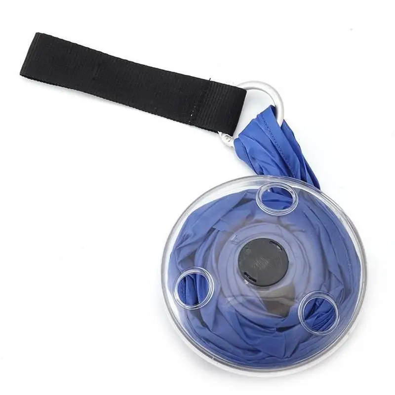 
New Portable Telescopic Storage Bag Small Disc Shopping Bag Foldable Multi-function Eco Reusable Shoulder Large Capacity Bag 