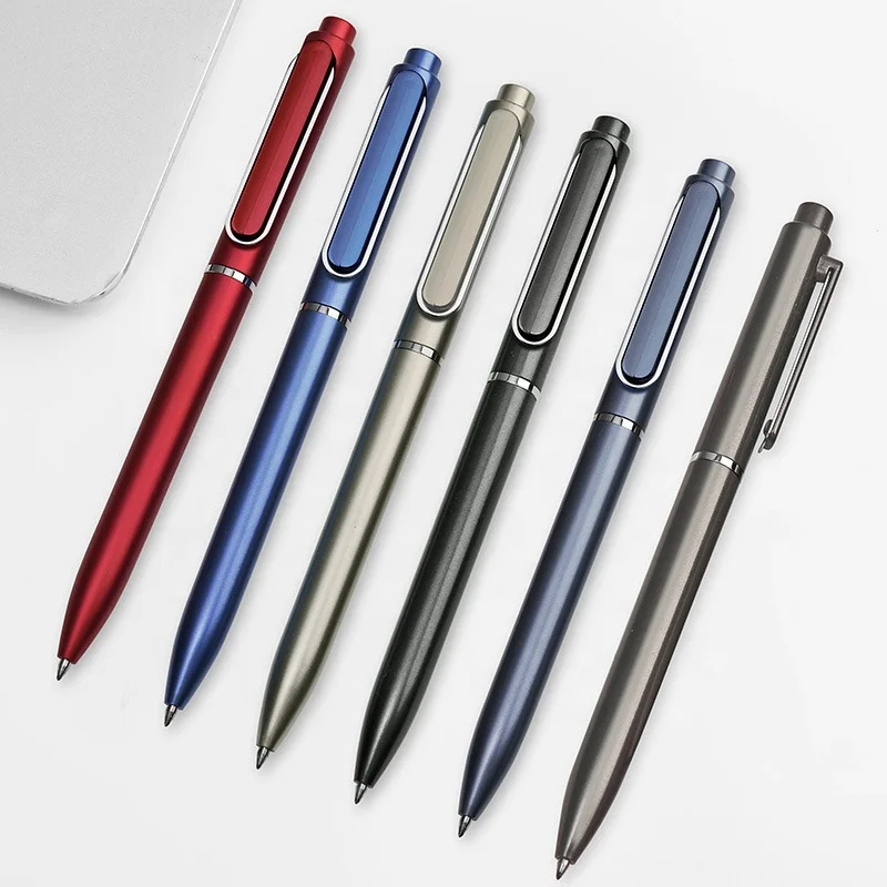 promotion office stationery retractable ballpoint pen personalized plastic ball pens with custom logo