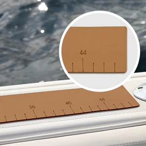 WOOWAVE Boat fish Measuring Tape Fishing Accessories EVA Soft Fish Ruler for Sea Ocean