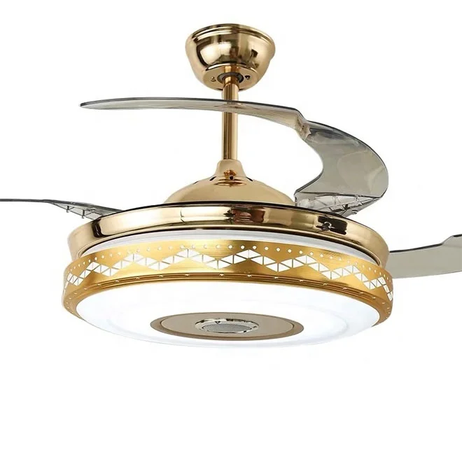 
84W Modern Chandelier Lamp Fan LED Light 