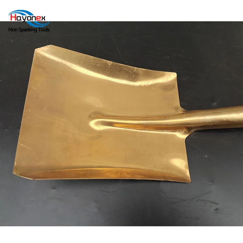China hayonex Best Selling Safety Tool Explosion Proof Square Shoe Aluminum Bronze Non sparking tools shovel making machine