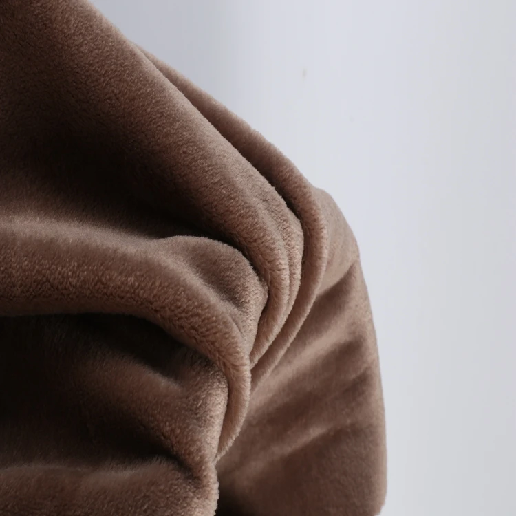 100% Colored coral fleece fabric towel coral fleece fabric towel blanket fabric coral fleece