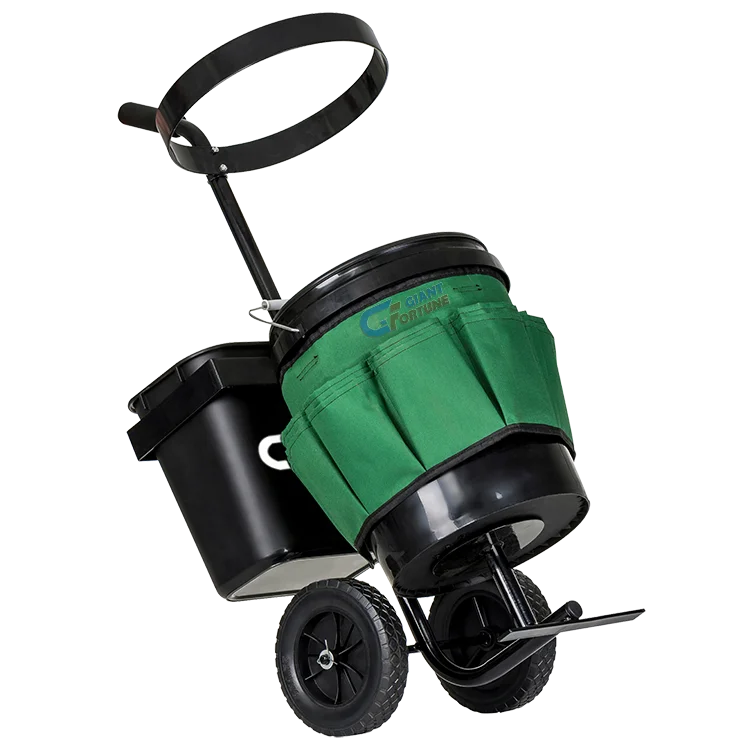 Garden Portable Patio Outdoor Caddy Buggy Gardening Tool Trolley Tote Bag Organizer Rolling Cart