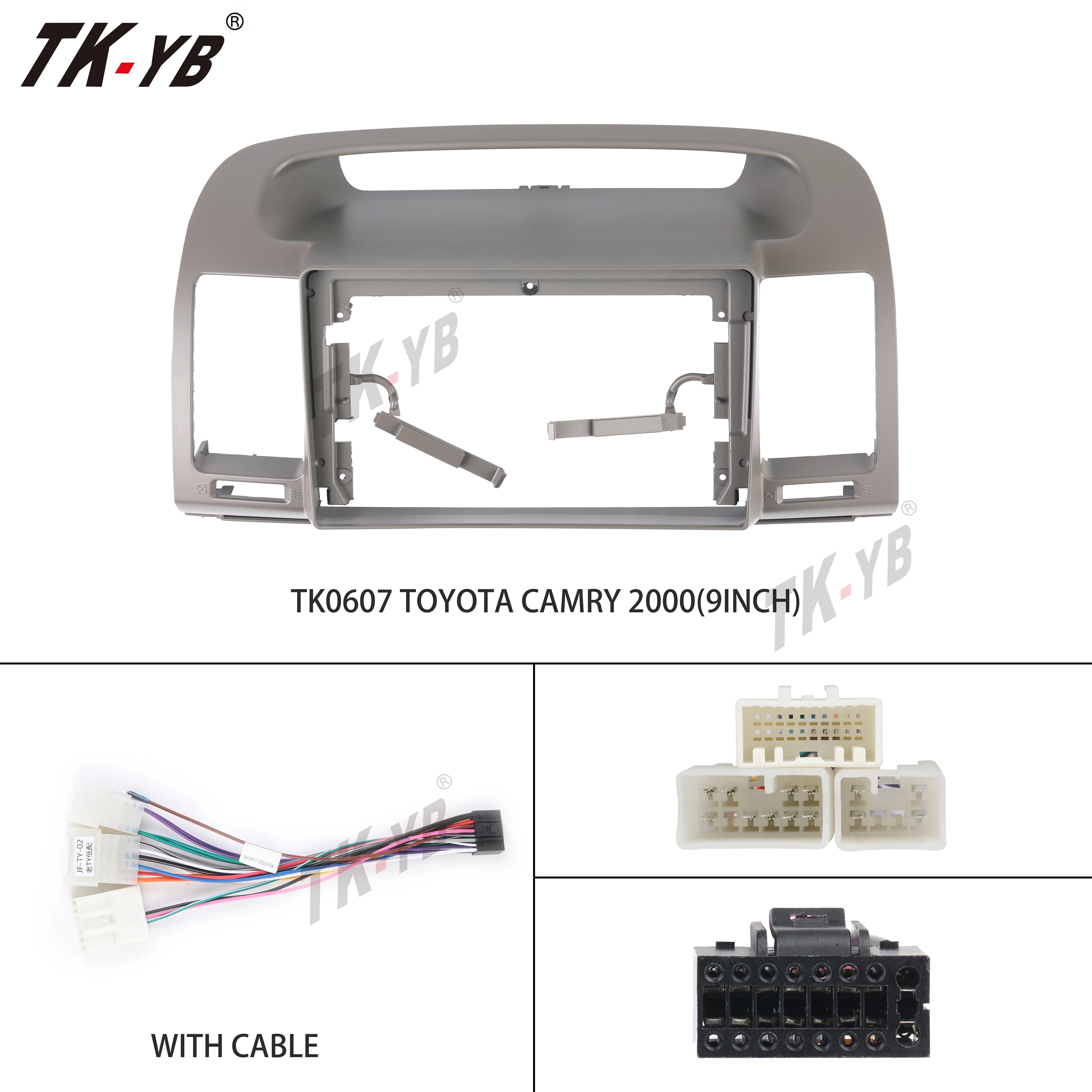 Car Radio Car Dvd Player Android Car Stereo Kit De Dash Facia  Frame Panel For Toyota 9Inch 10.1Inch Android Screen