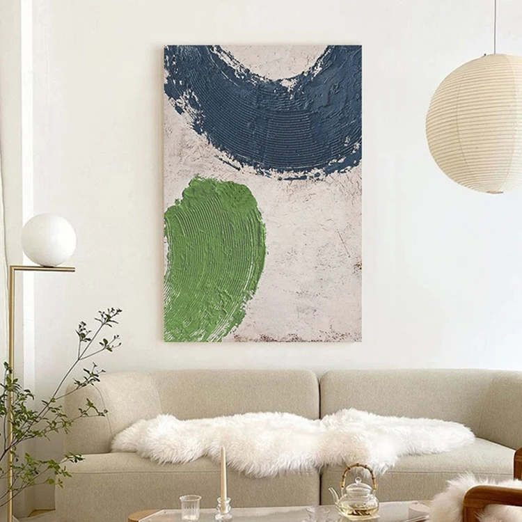 Factory Custom Wholesale Modern Abstract Style Home Decor Hotel Project Artwork Texture Paintings And Wall Arts Canvas Painting